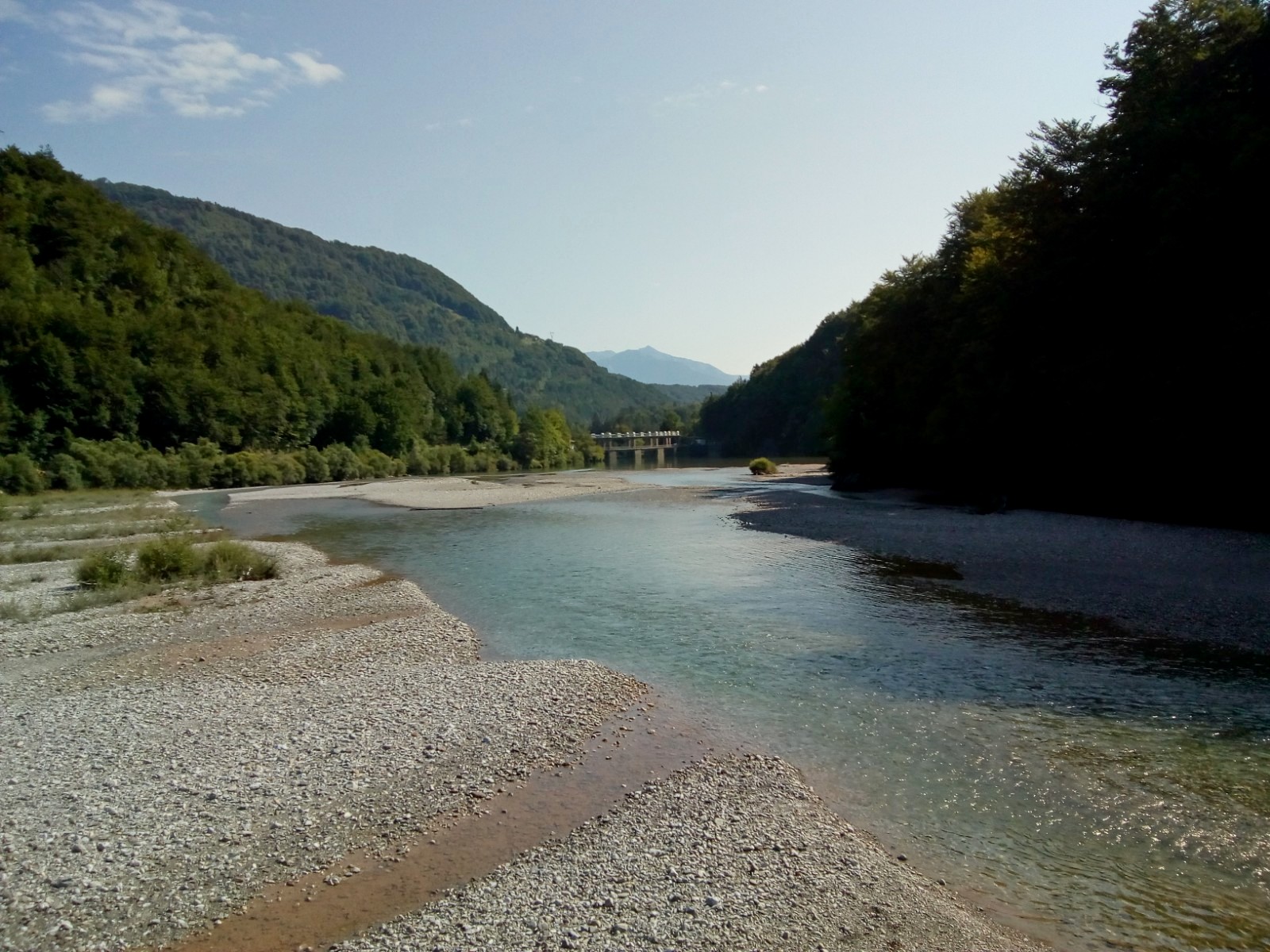 river on way to lake